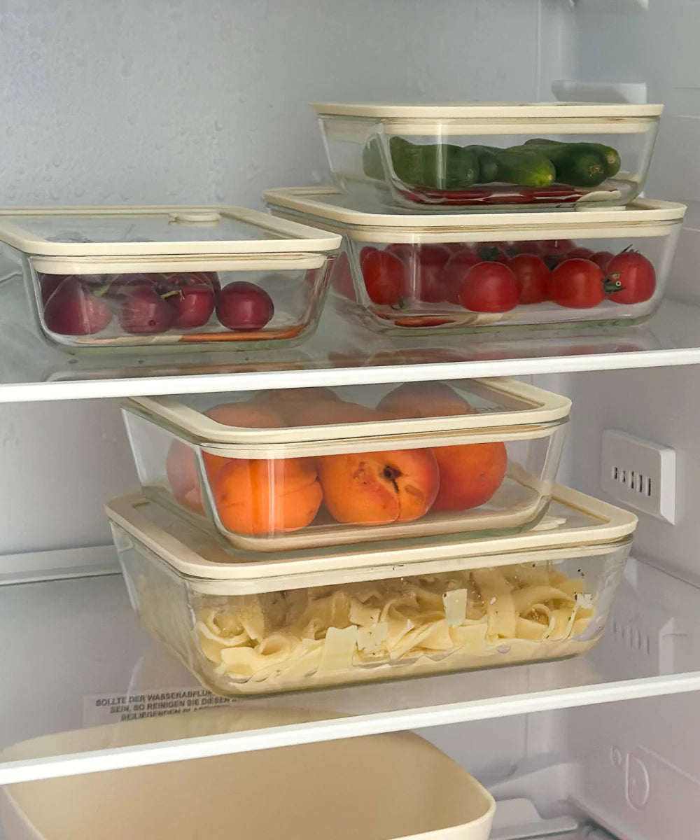 Frischhaltedose 3-teilig Quadratisch