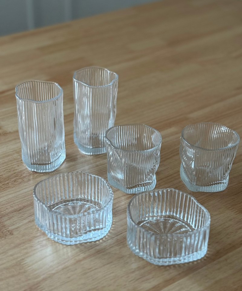 Linea Glasschalen 6er Set