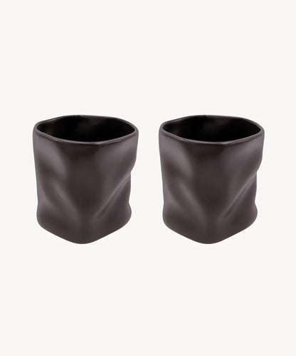 „Diamond“ Keramik Becher Mocha Mousse