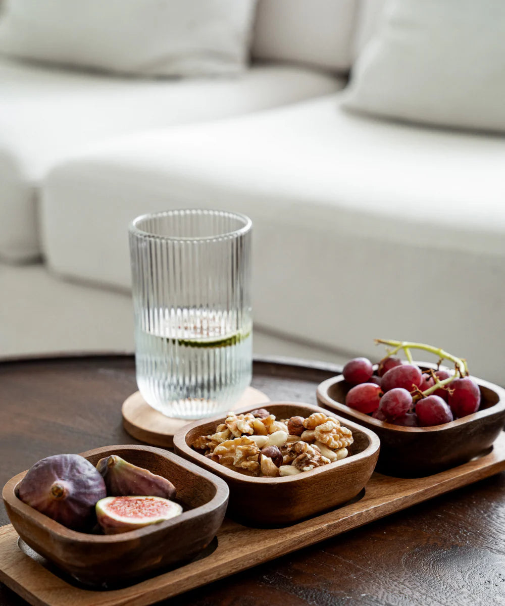 Akazie Element Schalen Set