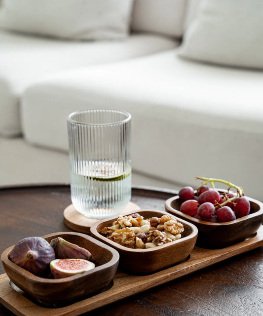 Akazie Element Schalen Set