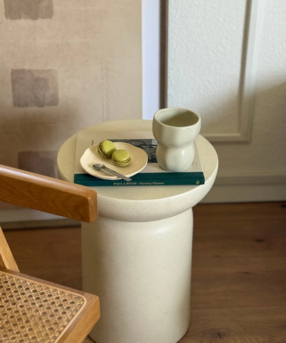 „Organic“Keramik Becher Beige
