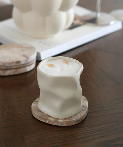 „Diamond“ Keramik Becher Beige