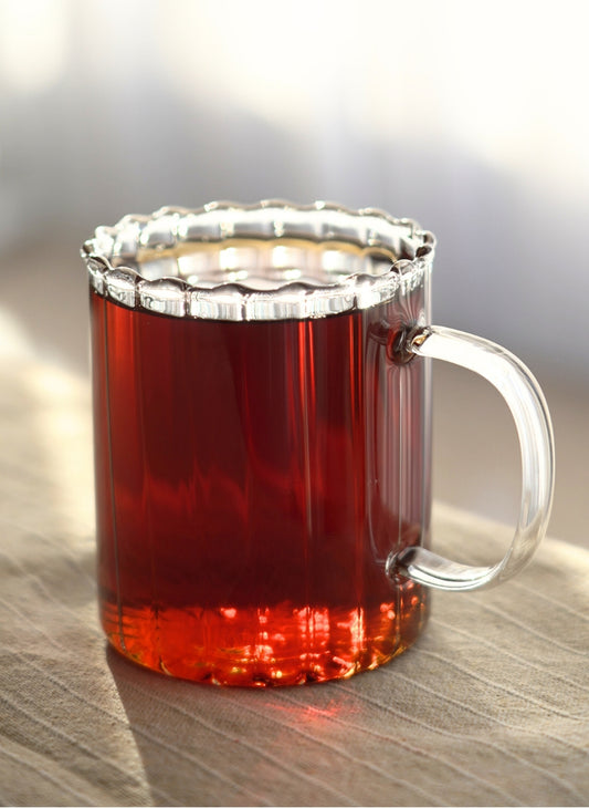 Riffle Cup Borosilikatglas 2er set / 350ml