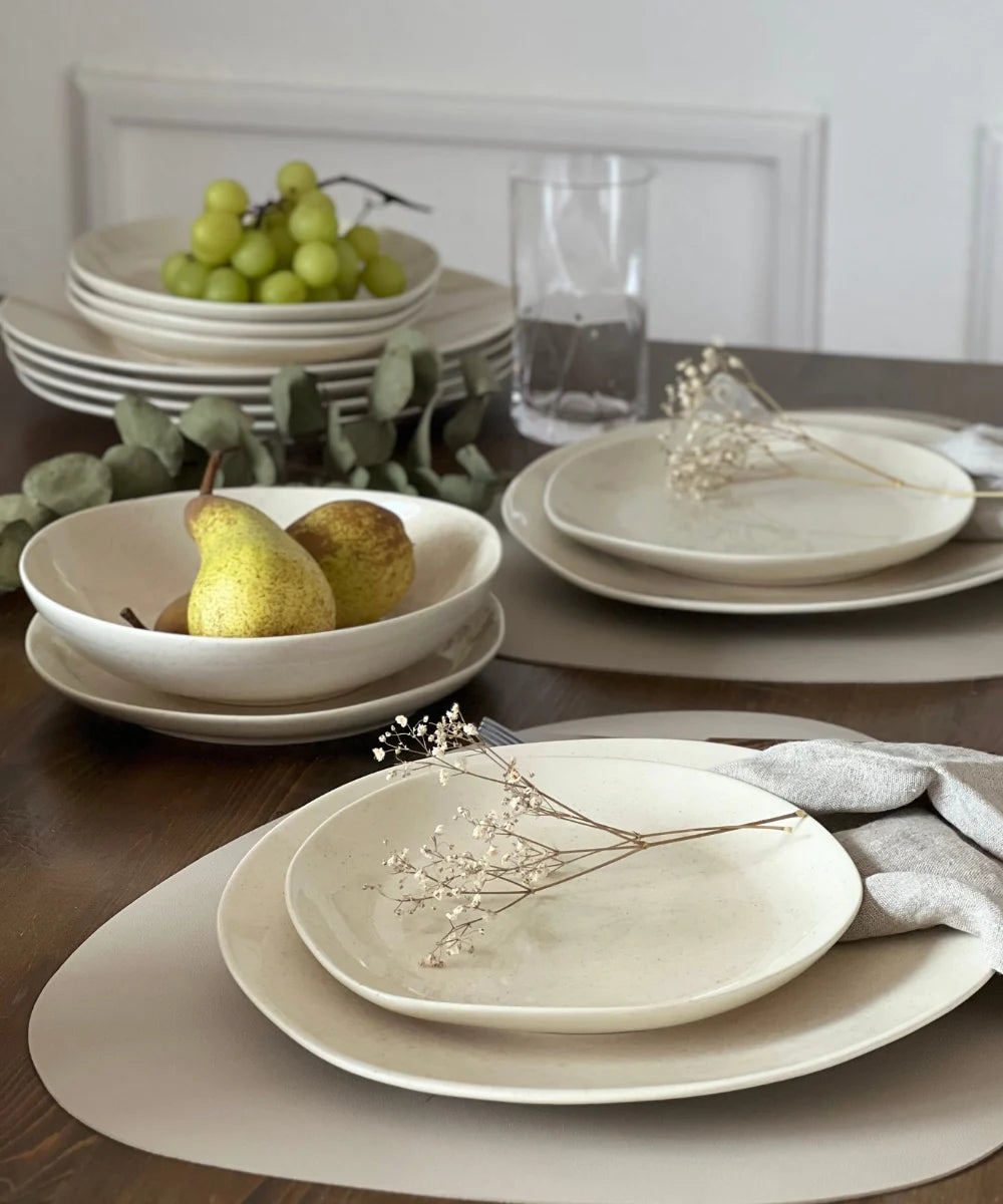 Soho 24-teiliges Geschirrset Beige
