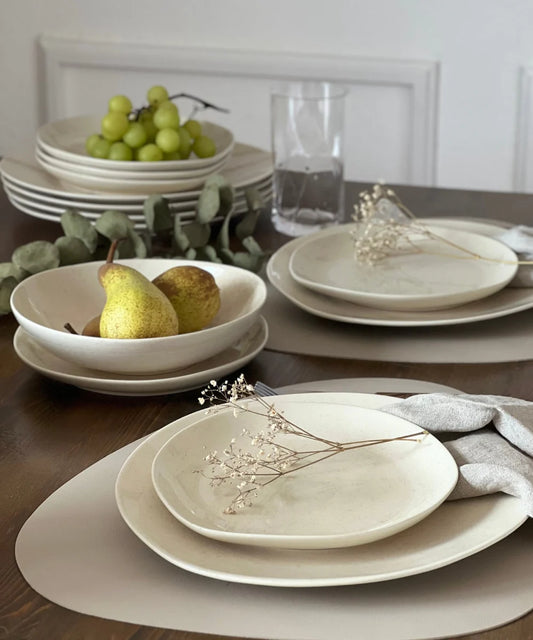 Soho 24-teiliges Geschirrset Beige