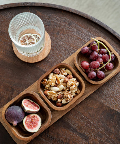 Akazie Element Schalen Set