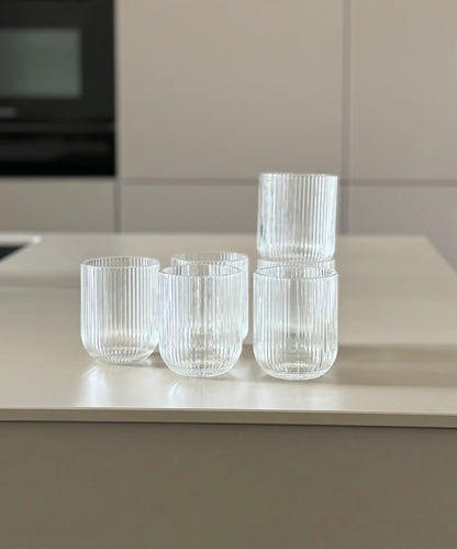Relief Crystal Glas 2er Set / 280 ml